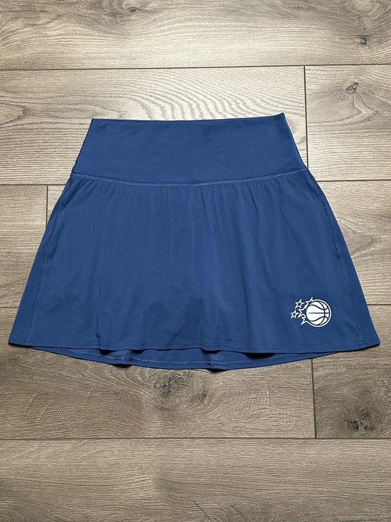 lululemon athletica Pants - Lululemon Align High-Rise Tennis Active Skirt Skort Blue Twill Magic Logo Size 8
